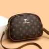 Bolso bandolera para mujer Nuevo 2025 Bolso bandolera Moda Estampado Bolso redondo pequeño para mujer Bolso de hombro para mujer Bolso concha Venta al por mayor
