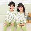 Conjunto de Ropa de Otoño para Niños, Algodón Puro, Conjunto de Ropa Interior Térmica para Niños, Pijamas de Invierno para Niños, Tops y Pantalones Térmicos para Niñas