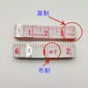 [Fita métrica de costura] fita métrica para roupas sob medida de loja de alfaiate antiga largura 2,0 cm comprimento 1,5 m mercado fita métrica macia britânica