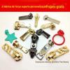 Metal Zipper Cabeça Cross-border Acessórios de Vestuário Ribbon Buckle Pull Loop Round Climbing Versão Europeia Nylon Leather Bag Tail Rope Pull
