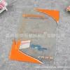 Carpeta de una sola hoja A4 bolsa para insertar archivo de plástico PP PVC color de moda impresión juego de archivos PP bolsa de datos de una sola página