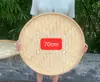 Cesta de bambú tejida para aventar decoración del hogar secado baile pintura escritura cambio de color placa redonda de bambú plato tejido de bambú productos de bambú hechos a mano