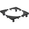 Nuevo Soporte Base Ajustable Extensible para Lavadora con Ruedas Universales Impermeables y a Prueba de Golpes y Plataforma Elevada