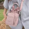 Bolso ligero de gran capacidad transfronterizo para mujer, bolso para teléfono móvil de corta distancia, bolso de mano casual versátil para estudiantes, bolso de hombro, bolsa de almacenamiento