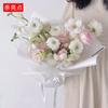 Papel Impermeável Resistente a Rasgos Flexível Papel de Arte Embrulho de Buquê Papel Kraft Papel para Embrulho de Flores Florista Estampa Floral