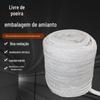 Corda Quadrada Trançada Personalizada Impregnada com Enrolamento Embrulhado em Óleo de Amianto, Retardante de Chamas, Livre de Poeira, Vedação de Alta Pressão, Contendo Óleo, Resistente à Corrosão e Resistente a Altas Temperaturas