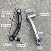 Silla de pesca caja de pesca soporte extendido para caja de cebo soporte para caña soporte para bandeja de cebo brazo de extensión puente giratorio soporte de puente aleación de aluminio-magnesio puente soporte para bandeja de cebo