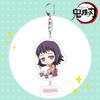 Merchandising de Anime Demon Slayer Llavero Acrílico Soporte Transparente de Doble Cara Colgante Decoración Zenitsu