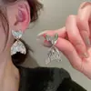 Placa de Incienso para Mosquitos sin Orejas Pinza para Oreja Diseño de Estilo Frío Pendientes Pendientes Largos con Borlas para Mujer Pinza para Oreja Indolora Versátil