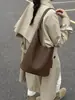 Bolso Casual Simple Transfronterizo para Mujer, Gran Capacidad, Nuevo Estilo Otoño 2026, Bolso de Hombro Único Madre-Hija, Bolso Tote Casual para Estudiante