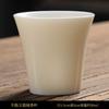 Xícara de Chá Kung Fu de Cerâmica Xícara de Mestre Borda Dourada Xícara de Chá de Porcelana Branca Tigela de Chá para Casa Xícara de Chá Branca Pura Fabricante de Chá