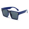 Gafas de Sol para Niños Modernas Niños y Niñas Moda Sesión de Fotos Callejera Gafas de Una Pieza Marco Grande Gafas de Sol para Niños y Bebés Protección UV