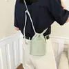 Mini bolsa fofa e adorável estilo japonês para passear, porta-celular, bolsa de couro macio, nova bolsa transversal leve de verão