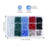 435 piezas6MM Cuentas Acrílicas Multicolor para Ábaco para Pulsera Collar DIY Accesorios para Hacer Joyería
