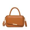 Bolso de Mano de Color Sólido Texturizado Estilo Coreano de Moda Tendencia de Este Año 2026 Bolso Cruzado Versátil de Moda Bolso Cuadrado Pequeño para Mujer