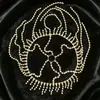 Sombreros de venta cruzada más vendidos, populares en Europa y América, accesorios de sombrero de malla multicapa con pedrería brillante para bodas de novia