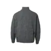 M552 Diseño Decorativo Metálico Retro Americano Ropa de Punto Callejera Moderna para Hombre de Gama Alta Holgado Deshilachado Cárdigan de Punto