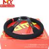 Volante de Carreras Competitivo Personalizado JDM Modificado para Coche de Venta Caliente Transfronteriza, Volante de Cuero Escarchado Cóncavo Profundo de 13 pulgadas