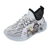 Zapatos Infantiles 2026 Nuevos Tenis de Dibujos Animados de Primavera para Niños, Zapatos Casuales de Malla de Princesa, Zapatos Yeezy