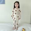 Conjunto de ropa interior infantil, pijamas de bebé de verano, primavera y otoño, ropa de bebé con aire acondicionado, ropa fina dividida con aire acondicionado, manga larga
