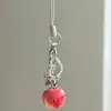 Colgante de Botella de Deseos Estrella de Pez Koi Lindo Cadena para Teléfono Decoración de Mochila de Cámara Femenina Lanyard de Regalo Llavero