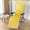 Nuevo Cojín para Sillón Reclinable de Peluche Respaldo Integrado Otoño e Invierno Oficina Descanso para Almorzar Silla Cama Plegable Perezosa Cojín