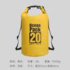 Bolsa Balde Impermeável para Exterior, Bolsa de Armazenamento para Praia, Natação e Mergulho, Mochila para Montanhismo, Ciclismo, Rafting e Rastreamento de Rios