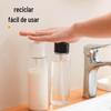 Água Demaquilante Engarrafamento Cozinha Detergente para Louça Banheiro Loção Frasco de Álcool em Gel para Mãos Frasco Cosmético Transparente