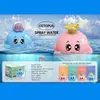 Juguete de Baño Bebé Ballena Bebé Juego de Baño Rana de Agua Rociador Ducha Natación Niños Jugar con Agua Cocodrilo Baño