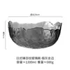 Bol de Cristal Transparente Japonés para el Hogar Espesor Grueso Tamaño Grande Bol para Frutas Bol para Ensalada de Verduras Bol de Cocina