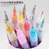 Kit de Canetas para Nail Art DIY Transfronteiriço 12 Cores Tinta Acrílica Secagem Rápida Canetas para Pontilhismo e Desenho de Linhas