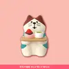 Gato Japonês Sundries Zakka Viagem de Flor de Cerejeira Gato Props para Fotos INS Miniatura Presente Artesanato de Resina de Gato Pequenos Enfeites