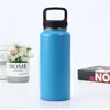 Comercio Exterior Más Vendido Taza Térmica de Gran Capacidad Botella Espacial Pintada en Spray Europea y Americana Botella de Agua Térmica de Acero Inoxidable 304 Sublimación
