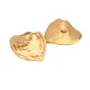 Botões decorativos côncavos de formato especial costurados à mão estilo pequeno perfume para casaco Roupas corta-vento jaqueta suéter malha botões de metal