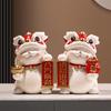Adorno de Danza del León Beihanmei para el Año del Dragón, Decoración para Entrada de Sala de Estar, Mueble de TV, Regalo de Apertura de Reunión Anual Corporativa