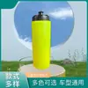 Botella de agua deportiva de 1000 ml con pajilla, específica para equipo, juego de estante de almacenamiento de botellas de 8 compartimentos