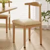 Silla de comedor, silla con forma de cuerno, silla con respaldo, juego de mesa y sillas de comedor moderno y minimalista para uso doméstico