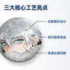 Insignias Metálicas Personalizadas de Doble Brillo para Anime, Merchandising de Videojuegos, Personajes de Películas y Apoyo a Celebridades