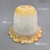 Abajur de Vidro Fosco Soquete E27 Lustre Estilo Europeu Abajur de Parede Concha Acessórios de Iluminação Luminária de Mesa DIY Novo Modelo