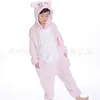 Fabricante Vende Pijamas de Una Pieza de Animales de Dibujos Animados Nuevos Otoño e Invierno Pijamas de Franela de Animales Unicornio para Niños Lote