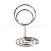 Porta-cartão de visita em formato de flor de nenúfar de 8 caracteres porta-clipes de notas porta-cartão de assento de casamento porta-etiquetas spot transfronteiriço