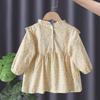 Ropa para Niños, Vestidos de Bebé para Niñas, Vestidos de Princesa Florales para Niñitas de Primavera y Otoño, Faldas de Estilo Coreano de Primavera