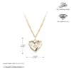 Collar de Plata de Ley S925 Más Vendido Transfronterizo, Cadena Sencilla de Zirconia Estrella Corazón para Clavícula, Joyería de Plata de Lujo Ligero Versátil de Gama Alta