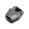 Adequado para Haojue UHR150 / 125 motocicleta modificado suporte lateral extra grande assento suporte lateral antiderrapante placa de pé extra grande