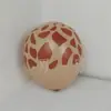 Balões Novos com Padrão de Veado de 12 polegadas Balões de Látex Espessados de 2,8g Cor de Pele Branco Padrão Animal Balões Impressos em Desenho Animado