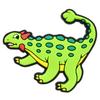 Serie de Dinosaurios de Amazon Accesorios Hechos a Mano para Manualidades Parche Hebilla para Zapatos Gorra de Paja Accesorios de Dibujos Animados Parche Adhesivo Suave