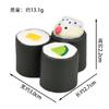 Zakka estilo japonês gato mercearia loja de sushi cena em miniatura casa de bonecas adereços decoração de casa pequeno presente