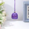 Sino de Liga com Rosto Sorridente Colorido e Fofo Sino de Vento Pingente Chaveiro DIY Feito à Mão Acessório para Bolsa Celular Direto do Fabricante