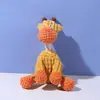 Juguetes de Perro de Peluche Multicolor, Juguetes Chirriantes y Duraderos para Masticar, para Alivio de la Ansiedad y Dentición, 5 Estilos Disponibles