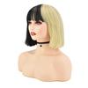 Peruca Cosplay de Cabelo Cacheado Transfronteiriça Europeia e Americana E-Commerce Estilo Igual ao da Sams com Seda Fofa Cabelo Curto Personalizado Feminino 613Wig Touca